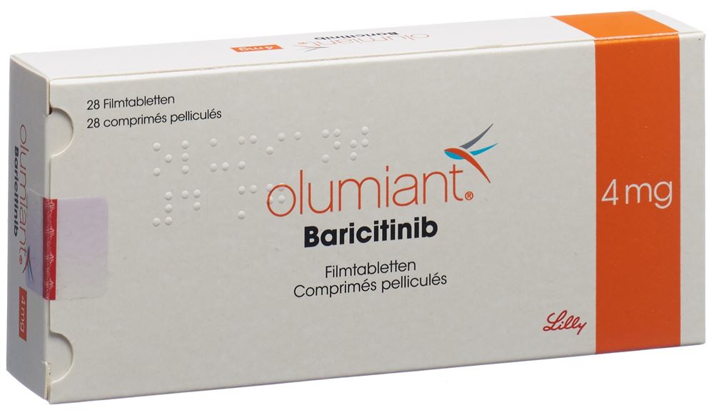 OLUMIANT cpr pell 4 mg blist 28 pce, image principale