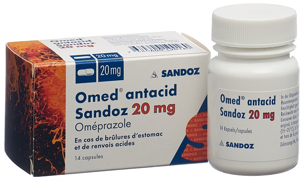 OMED antacid Sandoz 20 mg, image 3 sur 4