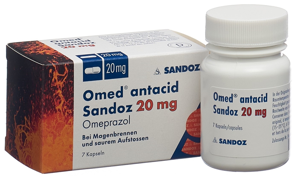 OMED antacid Sandoz 20 mg, Bild 2 von 4