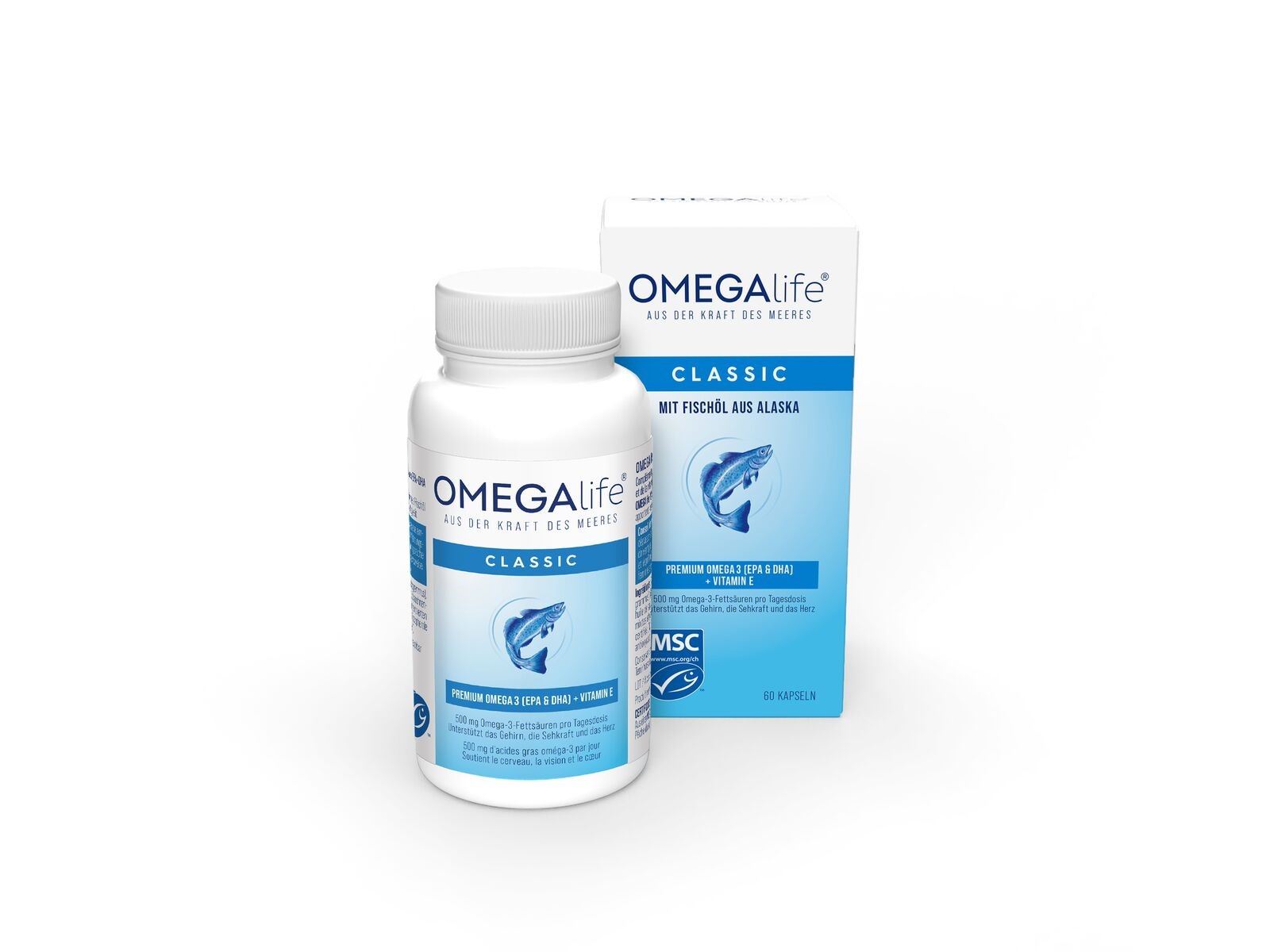 OMEGA-LIFE Classic 500 mg, image 2 sur 2