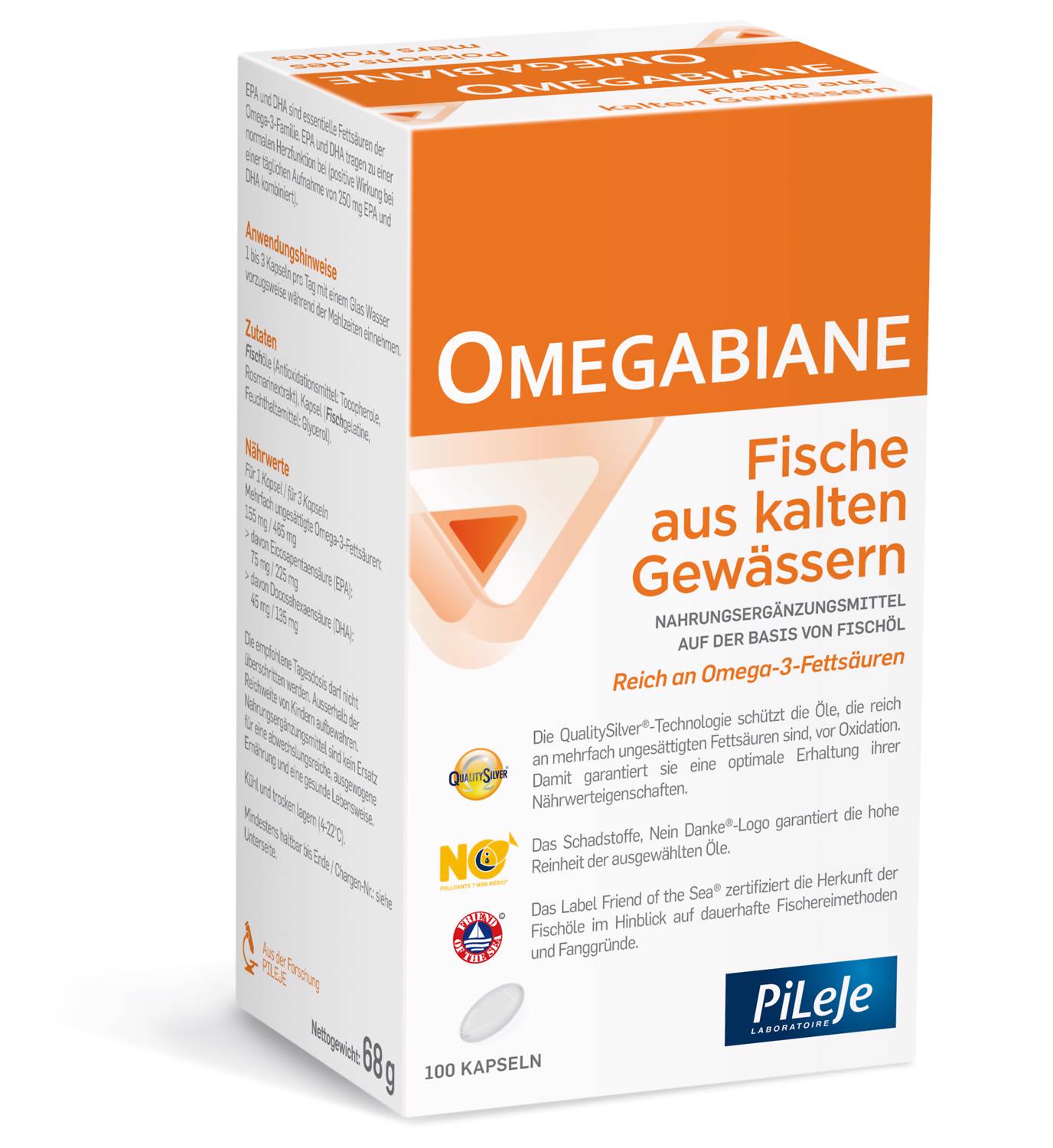 OMEGABIANE Poissons des mers froides capsules, image principale