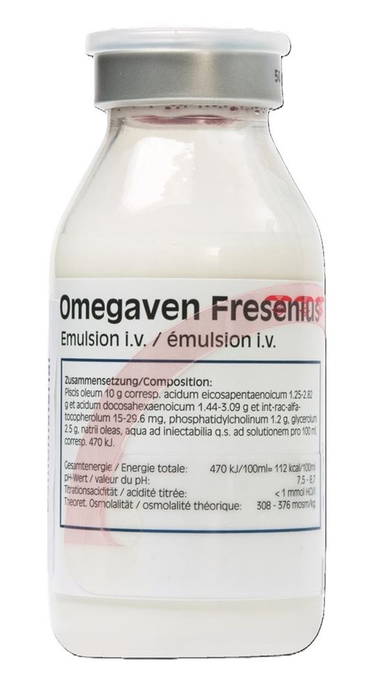 Omegaven Fresenius, image principale Omegaven Fresenius, image principale