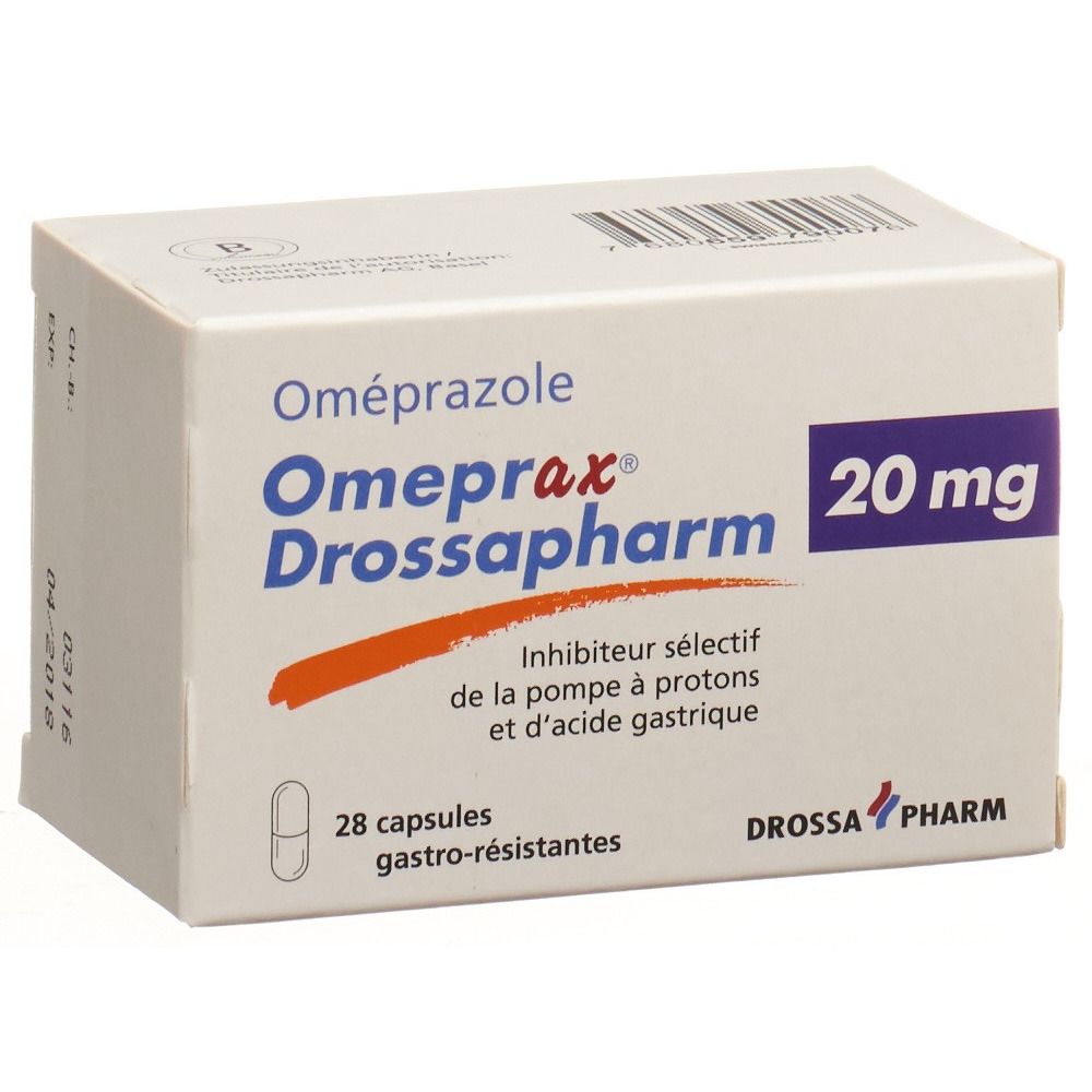 Omeprax Drossapharm 20 mg, image 2 sur 2