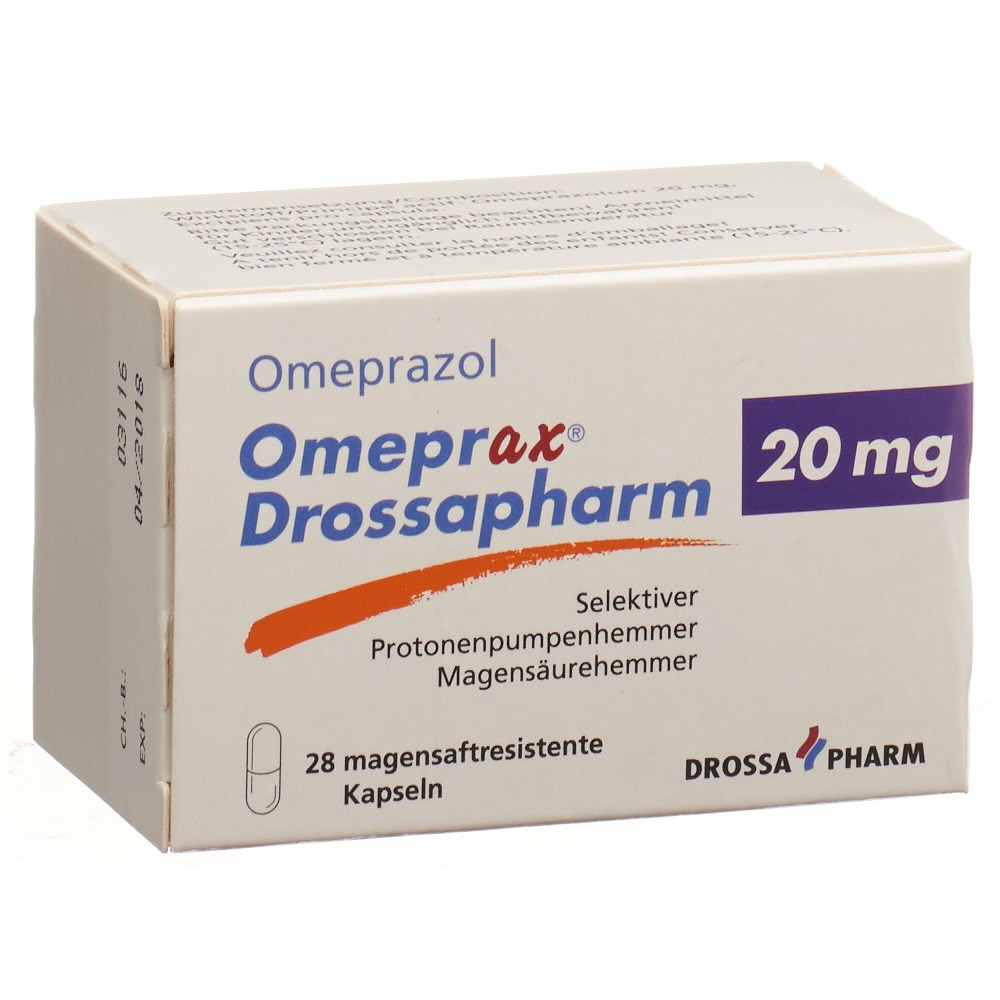 Omeprax Drossapharm 20 mg, image principale