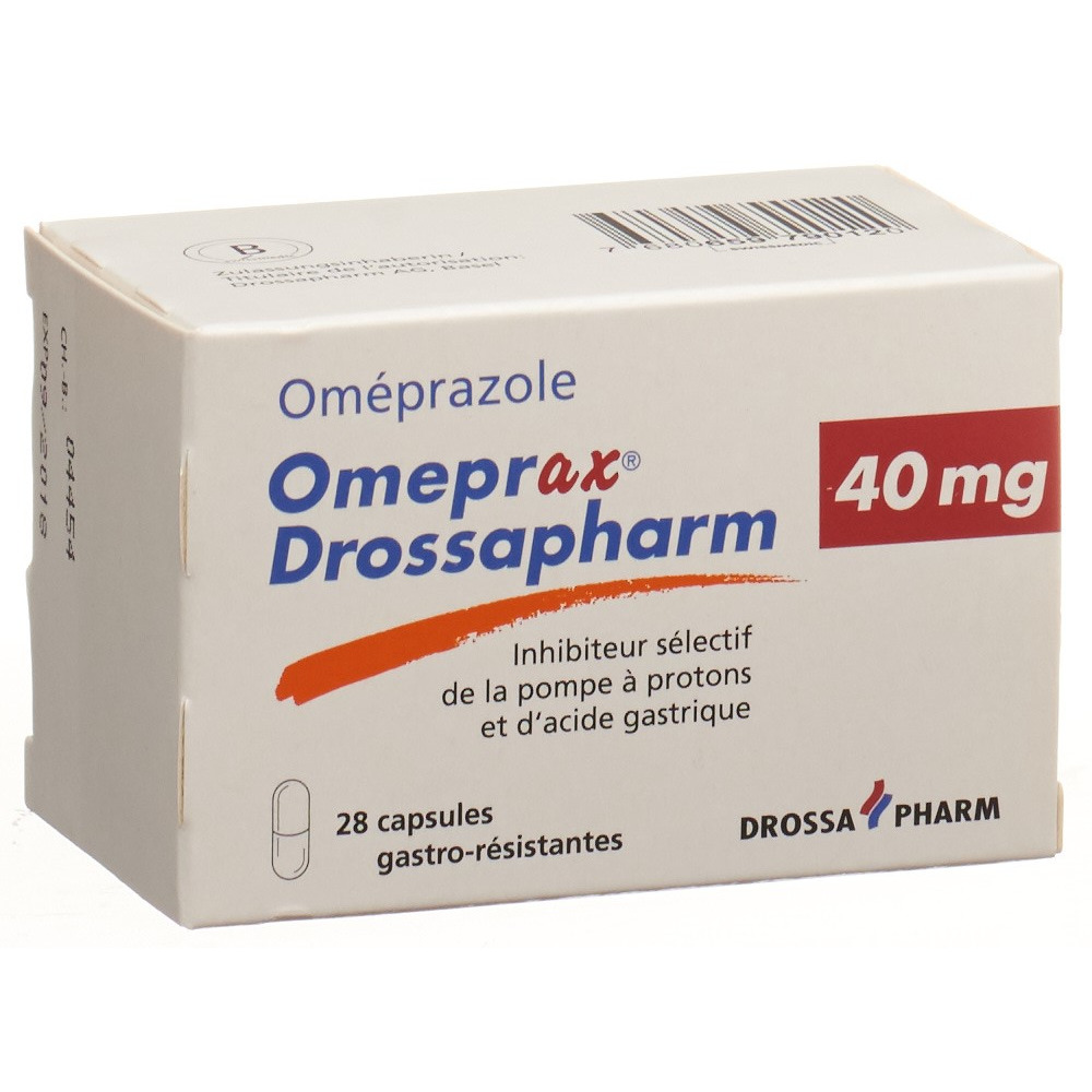 Omeprax Drossapharm 40 mg, image 2 sur 2