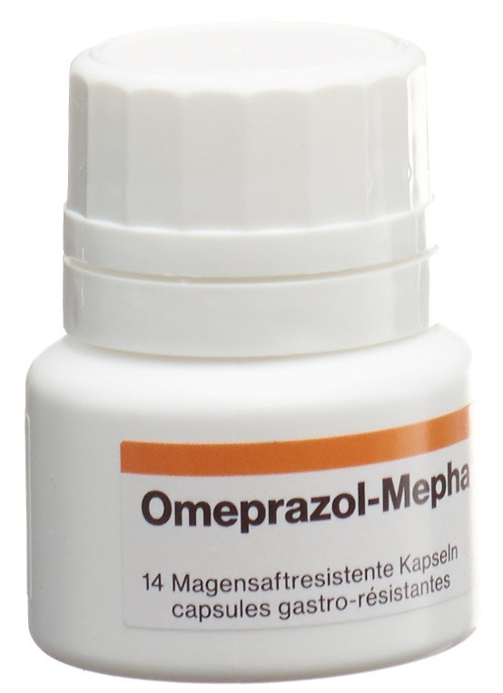 OMEPRAZOLE Mepha 10 mg, Hauptbild