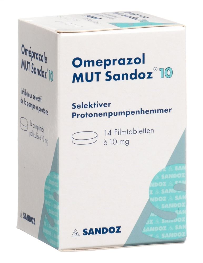 OMEPRAZOLE MUT Sandoz 10 mg, Hauptbild