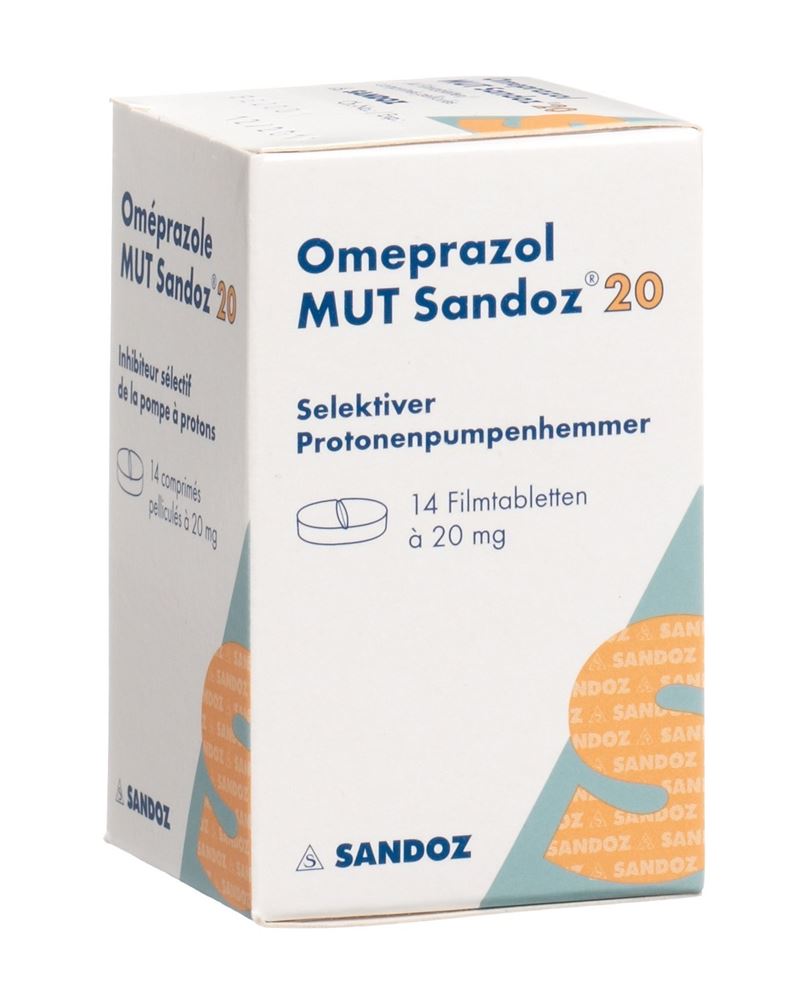 OMEPRAZOLE MUT Sandoz 20 mg, Hauptbild