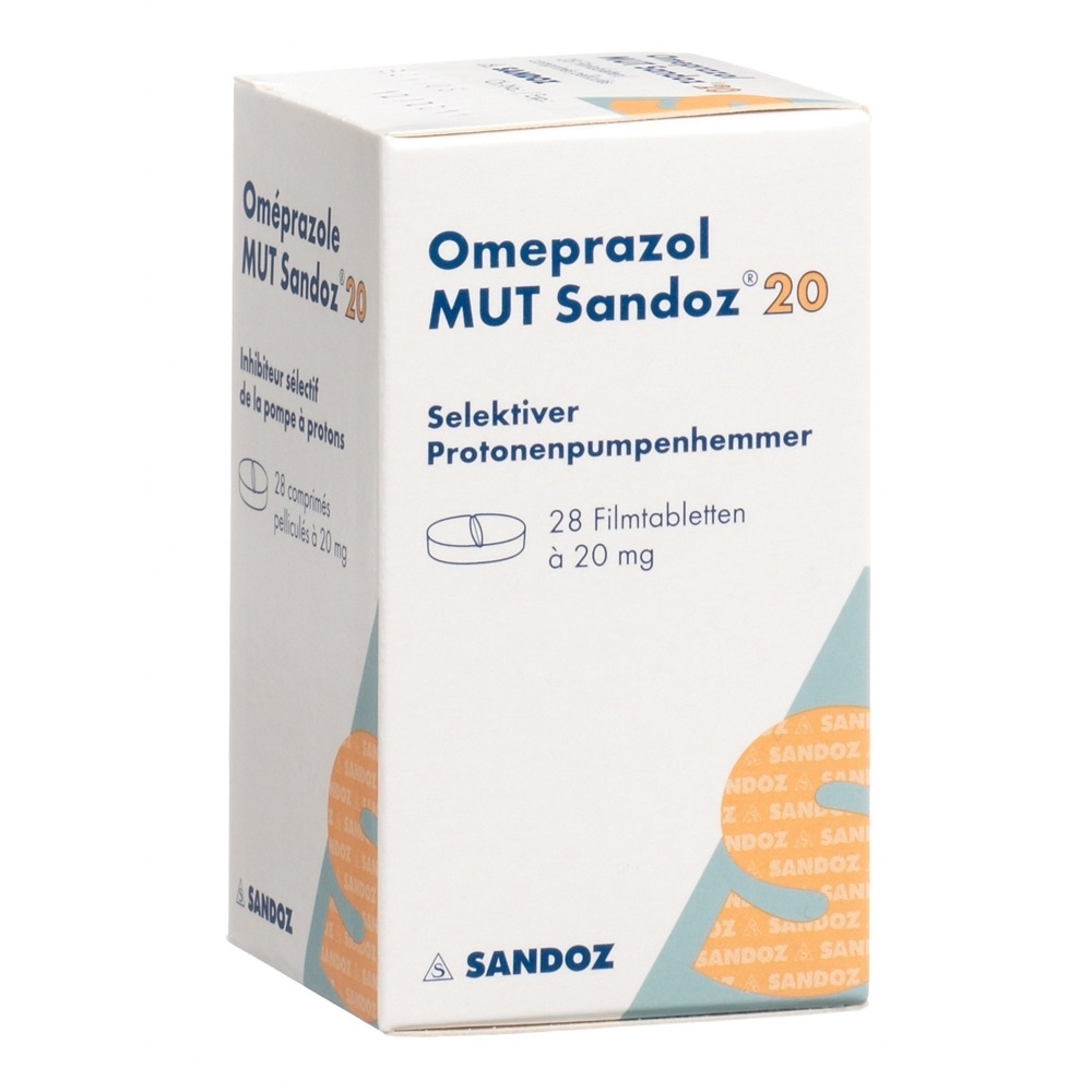 OMEPRAZOLE MUT Sandoz 20 mg, Hauptbild