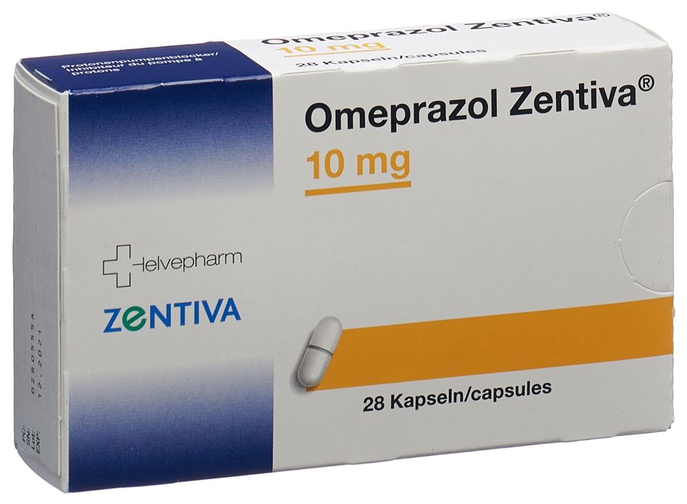 OMEPRAZOLE Zentiva 10 mg, image principale