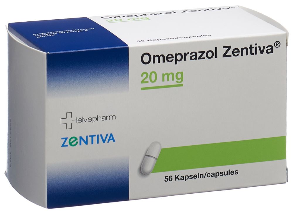 OMEPRAZOLE Zentiva 20 mg, image principale