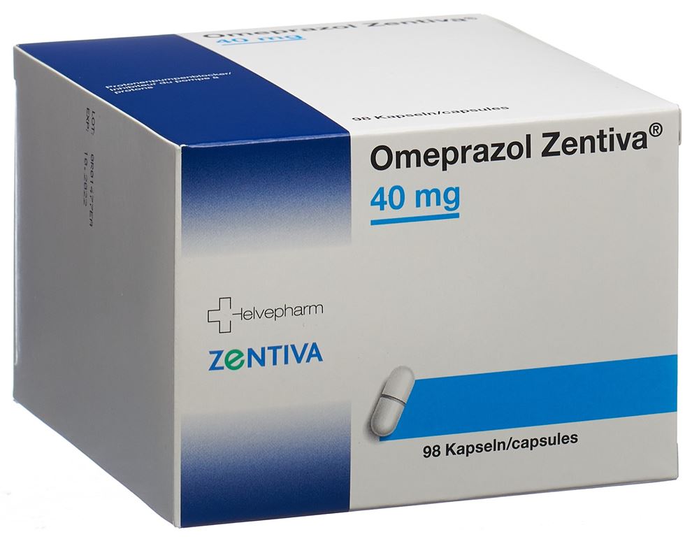 OMEPRAZOLE Zentiva 40 mg, image principale