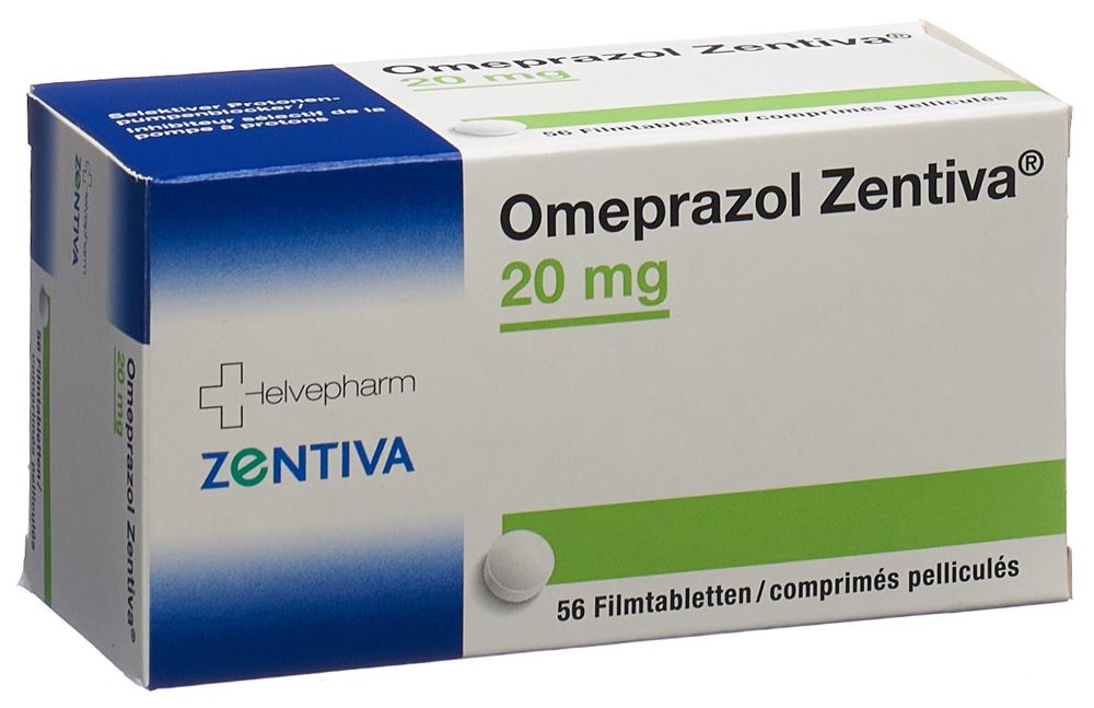 OMEPRAZOLE Zentiva 20 mg, image principale