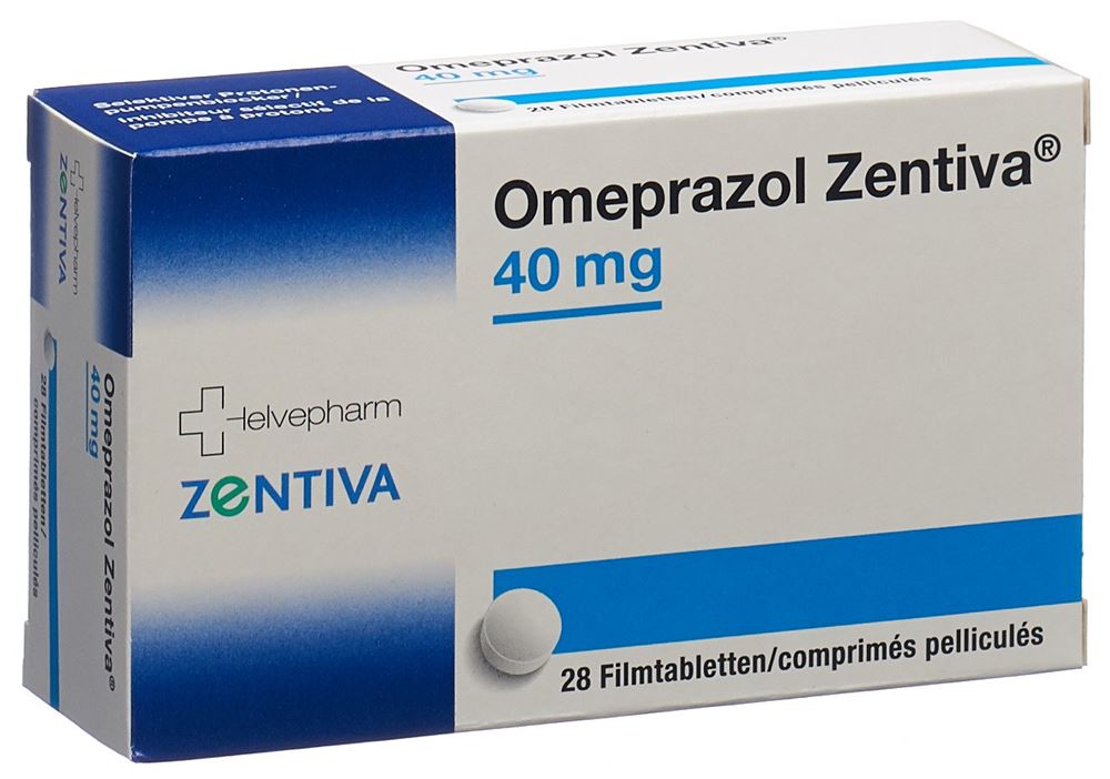 OMEPRAZOLE Zentiva 40 mg, image principale