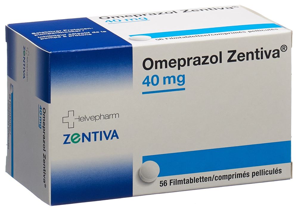 OMEPRAZOLE Zentiva 40 mg, image principale