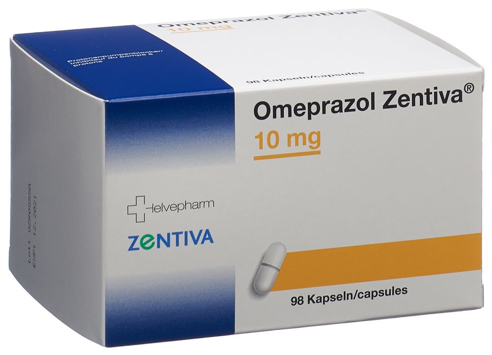 OMEPRAZOLE Zentiva 10 mg, Hauptbild