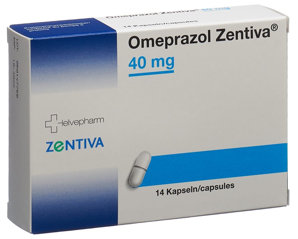 OMEPRAZOLE Zentiva 40 mg, Hauptbild