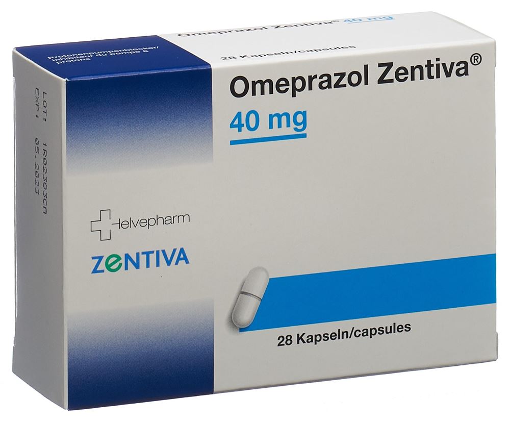 OMEPRAZOLE Zentiva 40 mg, Hauptbild