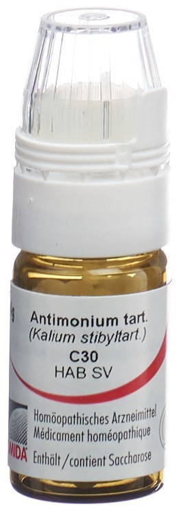 Omida Antimonium tartaricum 30 C, Hauptbild