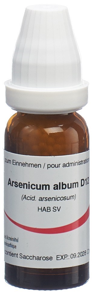 Omida arsenicum album 12 D, image principale