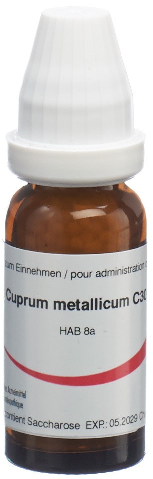 Omida cuprum metallicum 30 C, image principale