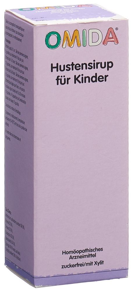 Omida Hustensirup für Kinder, Hauptbild