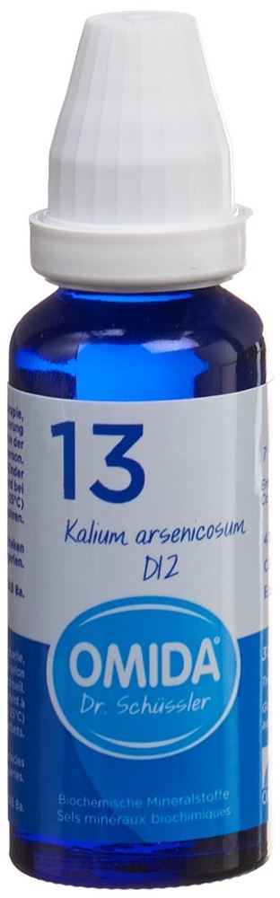 Omida Nr13 Kalium arsenicosum 12 D, Hauptbild