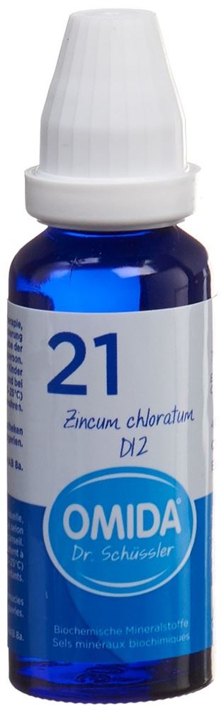 Omida Nr21 Zincum chloratum 12 D, Hauptbild
