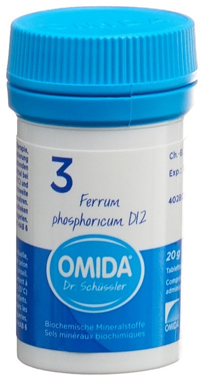 Omida Nr3 Ferrum phosphoricum 12 D, Hauptbild