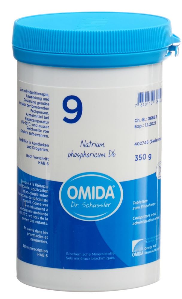 Omida Nr9 Natrium phosphoricum 6 D, Hauptbild