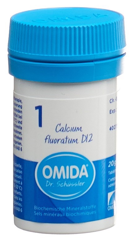 Omida no1 calcium fluoratum 12 D, image principale