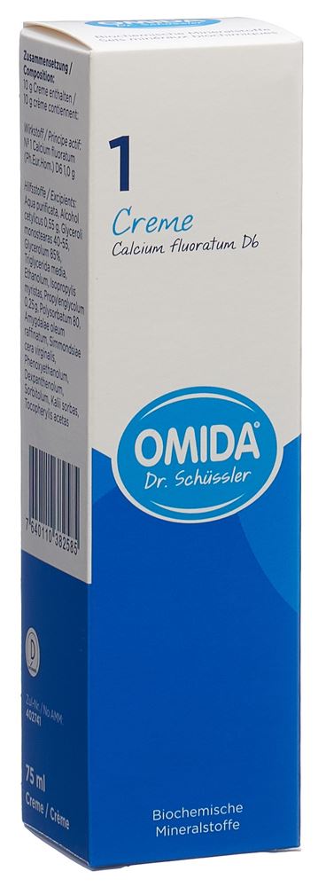 Omida no1 calcium fluoratum 6 D, image principale