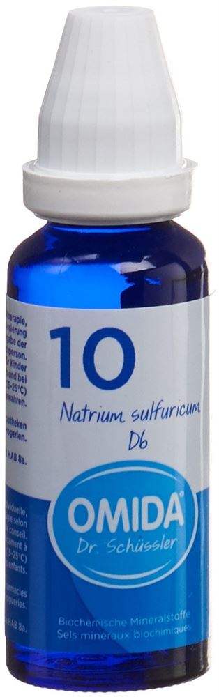 Omida no10 natrium sulfuricum 6 D