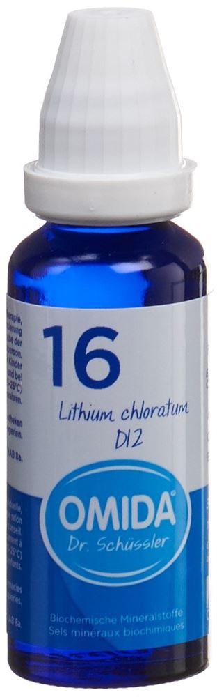 Omida no16 lithium chloratum 12 D
