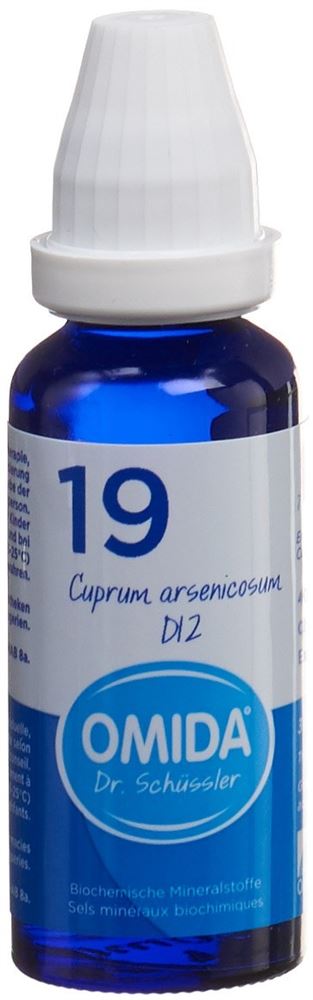 Omida no19 cuprum arsenicosum 12 D