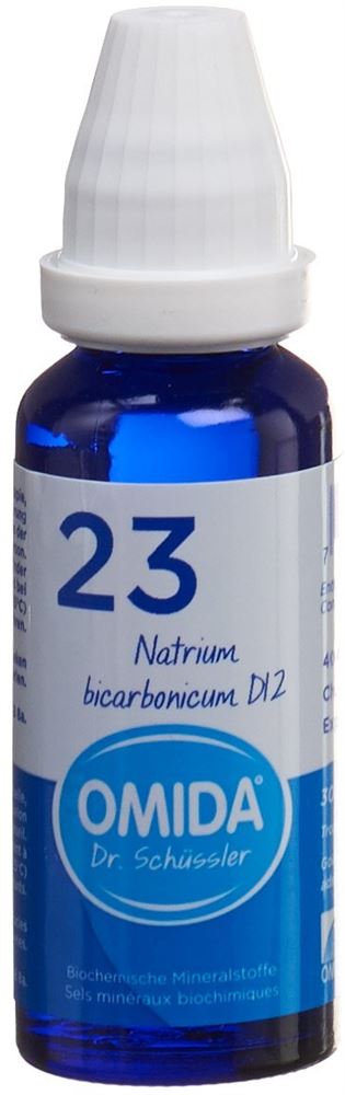 Omida no23 natrium bicarbonicum 12 D