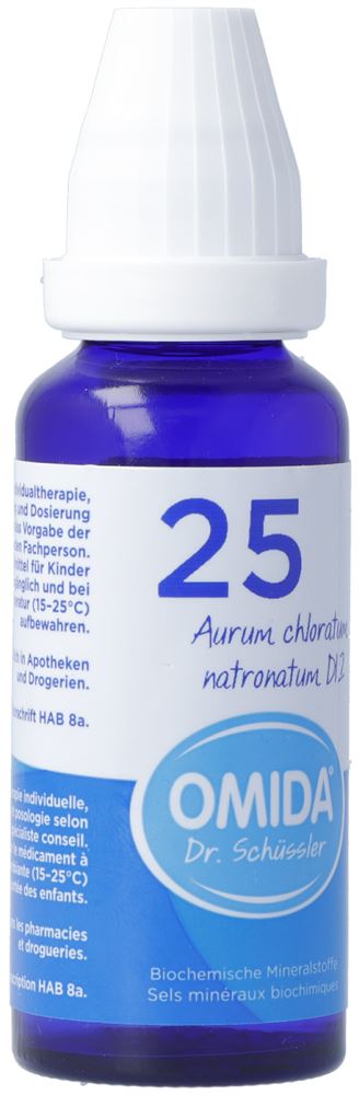 Omida no25 aurum chloratum natronatum 12 D