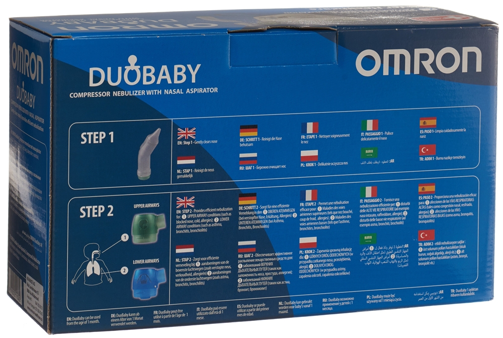 OMRON DuoBaby Inhalationsgerät, Bild 2 von 2