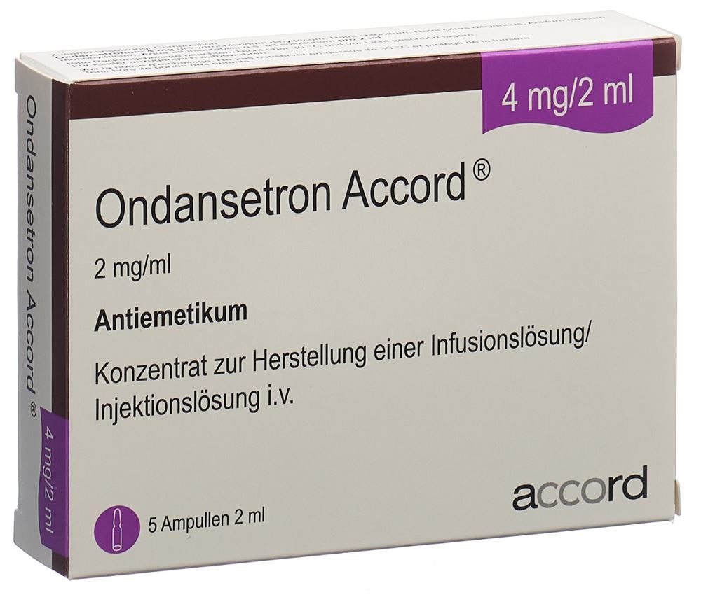 ONDANSETRON Accord 4 mg/2ml, image principale