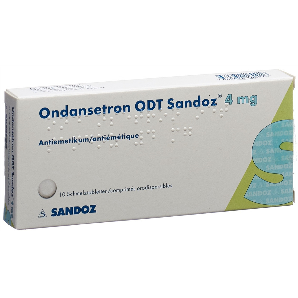 ONDANSETRON ODT Sandoz 4 mg, image principale