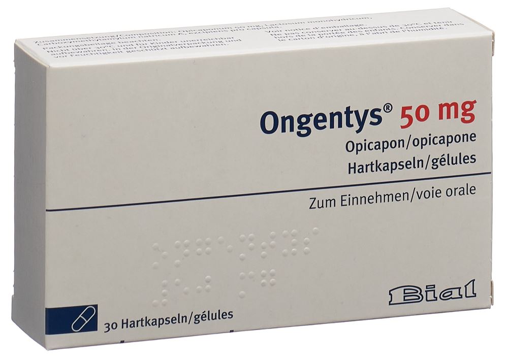 ONGENTYS Kaps 50 mg Blist 30 Stk, Hauptbild