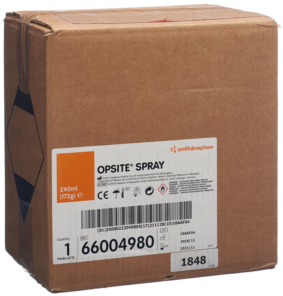 OPSITE pansement spray, image principale