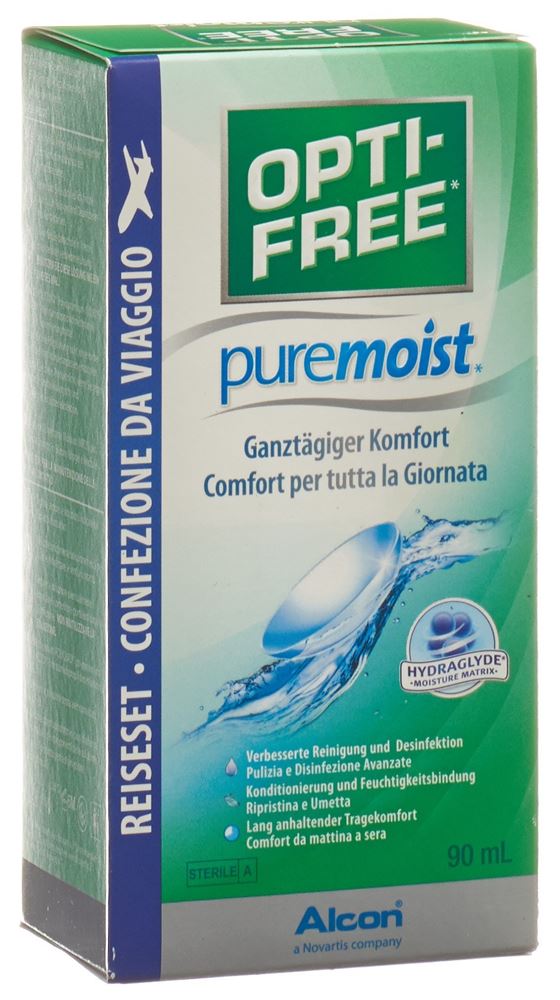 OPTI FREE PureMoist Multifunktions-Desinfektionslösung, Hauptbild