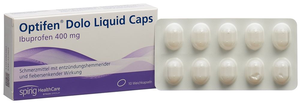 OPTIFEN Dolo Liquid Caps 400 mg, Bild 2 von 5
