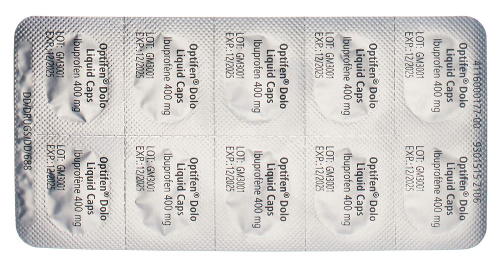 OPTIFEN Dolo Liquid Caps 400 mg, Bild 3 von 5