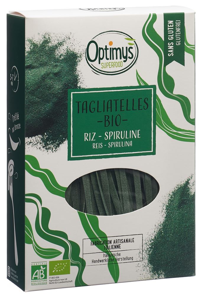 OPTIMYS tagliatelles spiruline