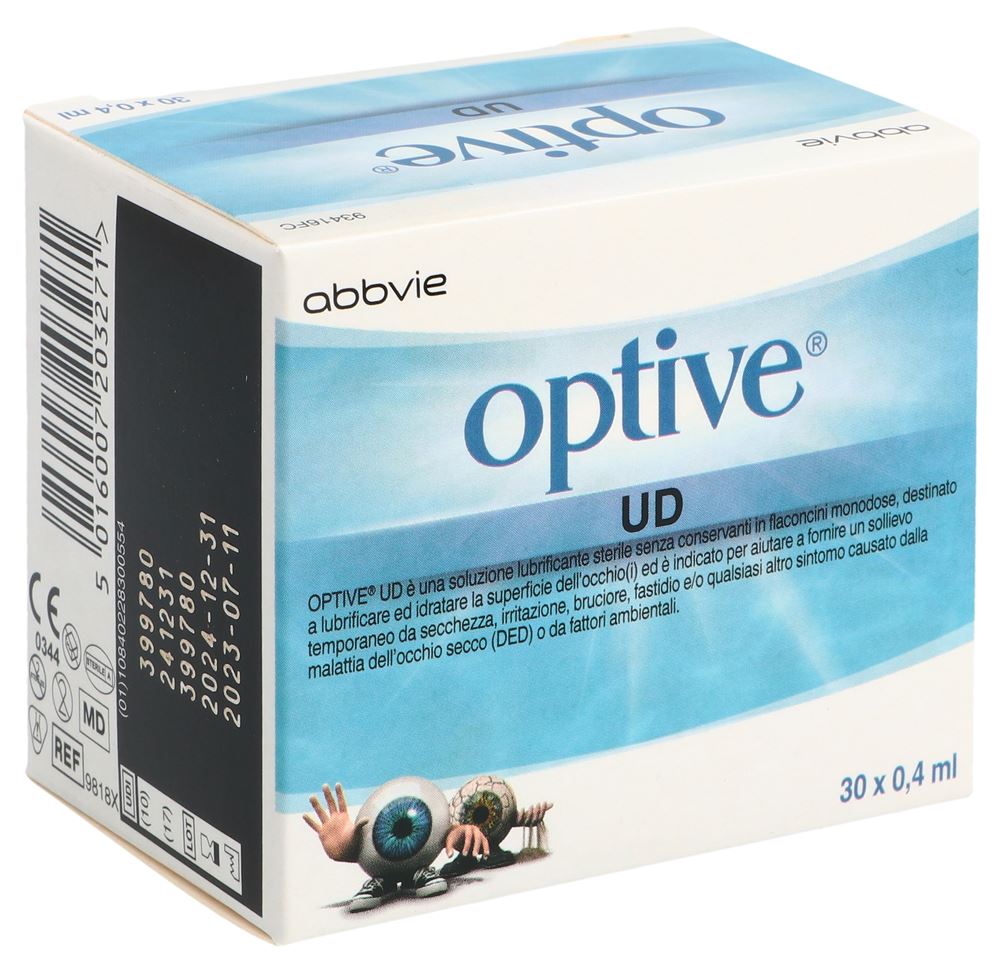 OPTIVE Unit Dose solution confort