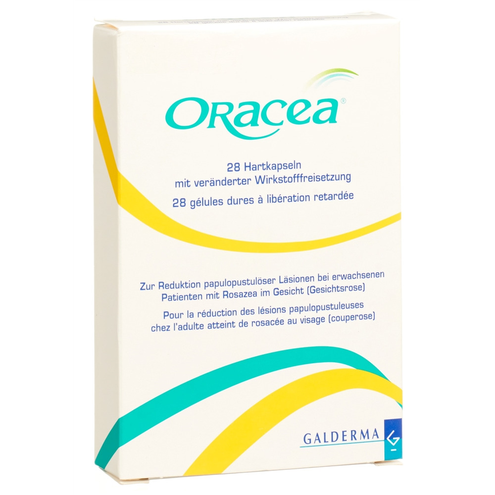 ORACEA caps ret 40 mg blist 28 pce, image principale