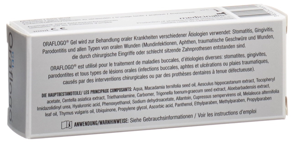 ORAFLOGO Gel Tb 10 ml, Bild 2 von 2