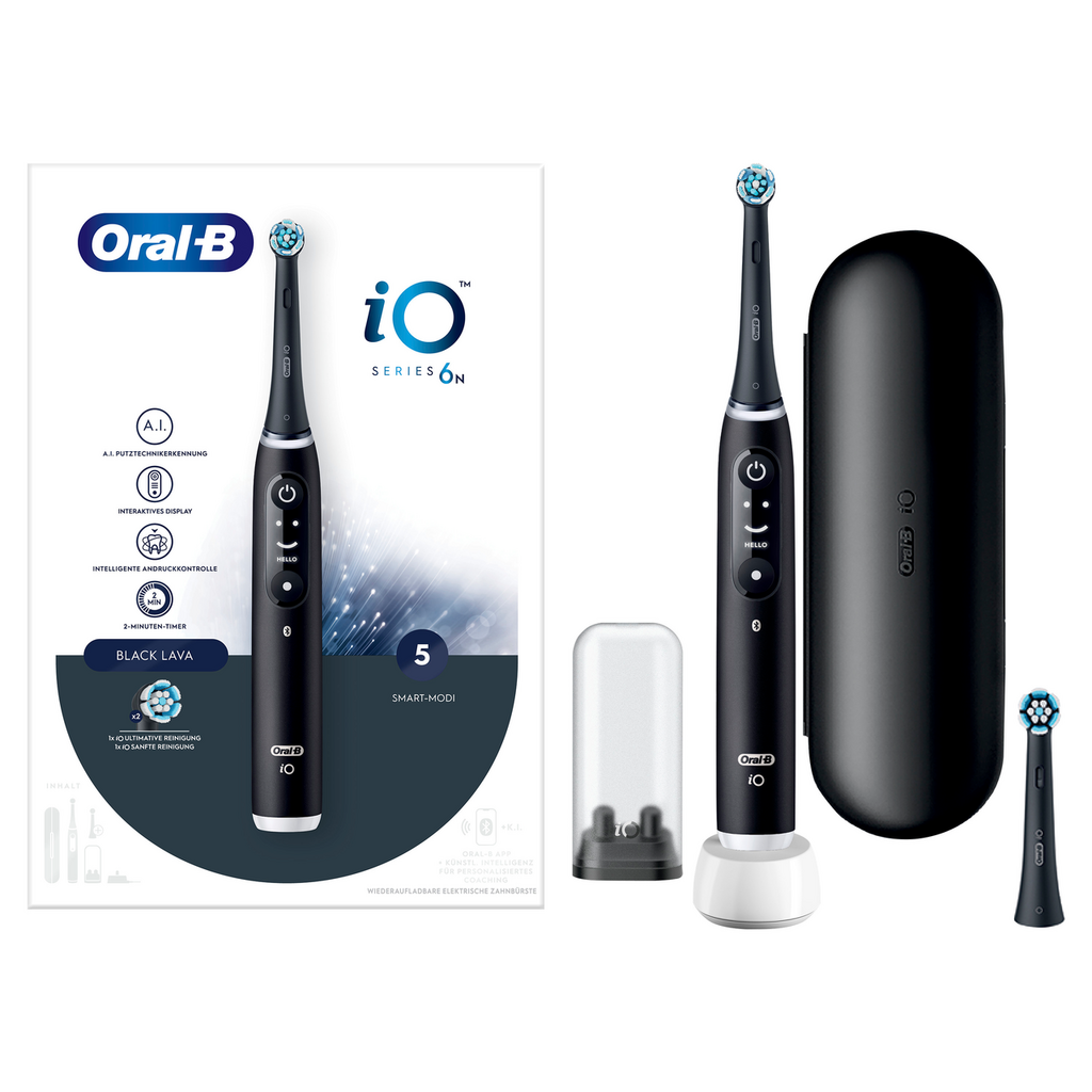ORAL-B iO 6 Black Lava, image 2 sur 4